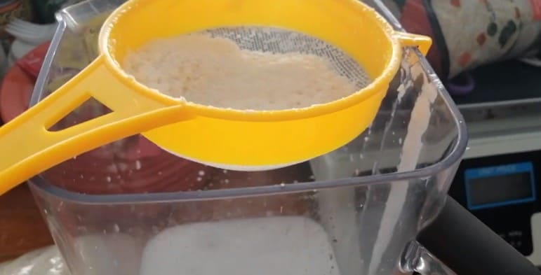leche de coco reparación de los Frijoles con pigtail